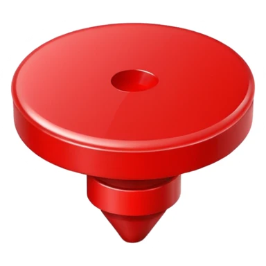 round pushpin sticker