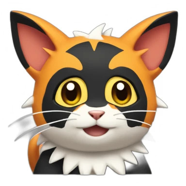 torracat pokemon sticker