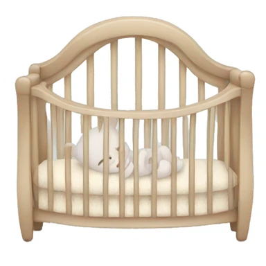 Baby crib sticker