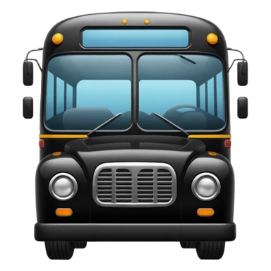 black bus 2d sticker