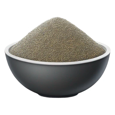 chia seeds bowl sticker