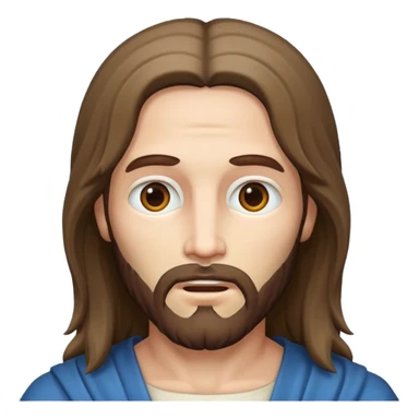 Jesus popping out  sticker