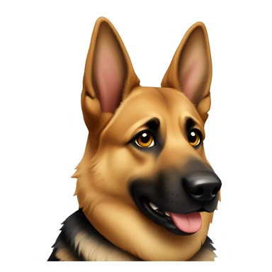 German shepherd  sticker