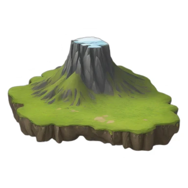 iceland island detailed sticker