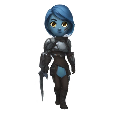 Eve from stellar blade  sticker