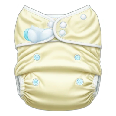 Diaper pampers pousun sticker