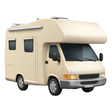 Motorhome beige sticker