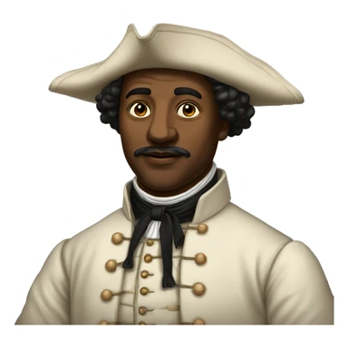 while man from 1600s virginia sticker