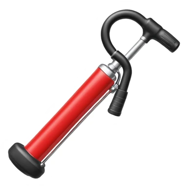 red bike pump sticker