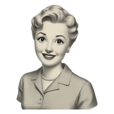 1950s book of pencil illustrations sticker