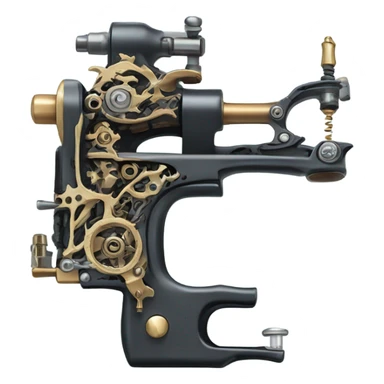 tattoo machine  sticker