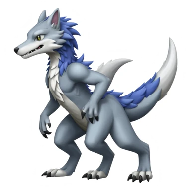 Grem2-Gremz-Sergal-fusion, full body  sticker