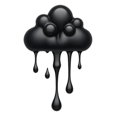 Spilled Ink Blot sticker