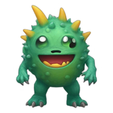 atomic kaiju sticker