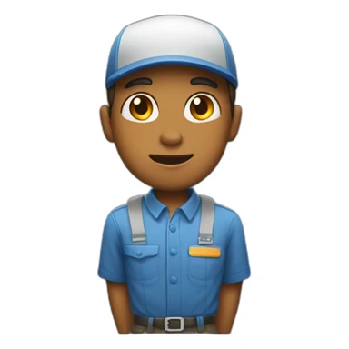 delivery boy sticker