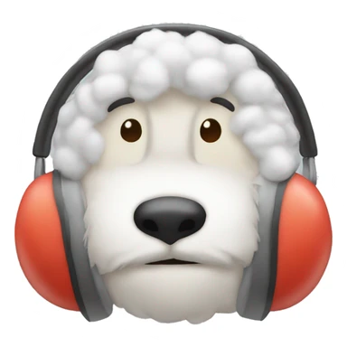 Cozy ear muffs sticker