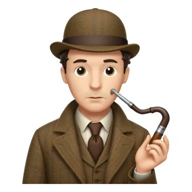 sherlock holmes sticker