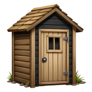 outhouse sticker