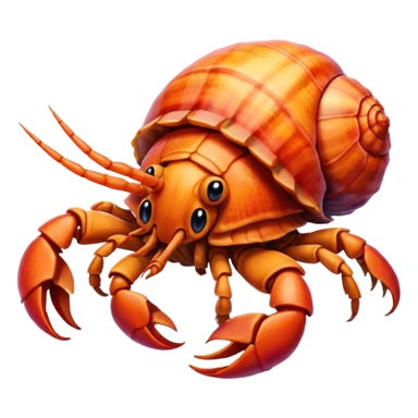 hermit crab sticker