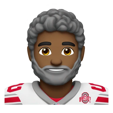 Ohio state player #32 sticker