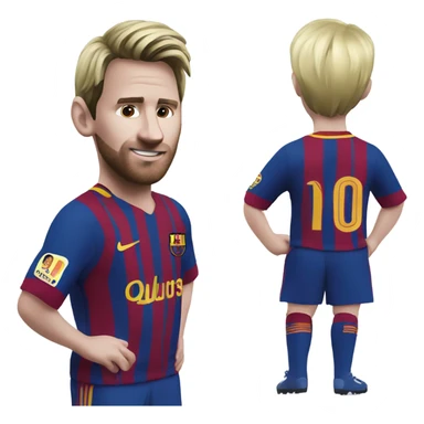 Messi en tmax sticker