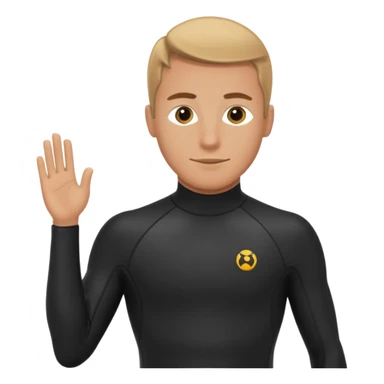 Președintele Nicușor Dan la surf sticker