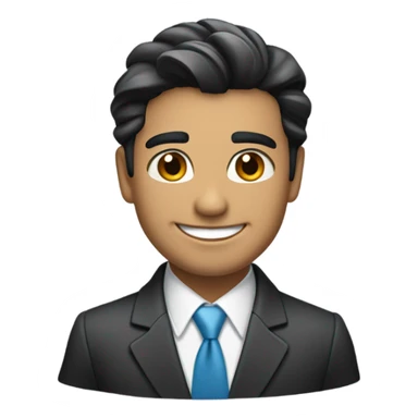 make me a emoji of a professional hispanic sticker