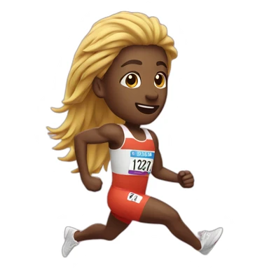Athletisme sticker