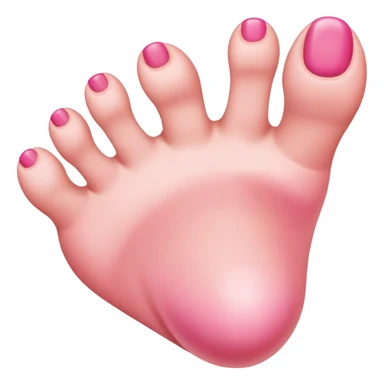 A big toe sticker
