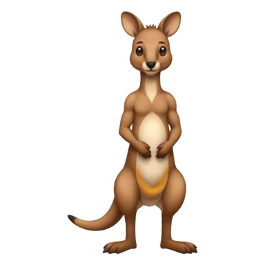 kangaroo sticker