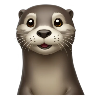 otter salir sticker