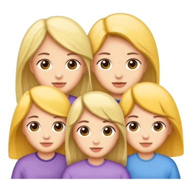 5 sisters 1 brother sticker