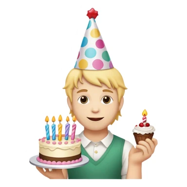 Sméagol birthday sticker