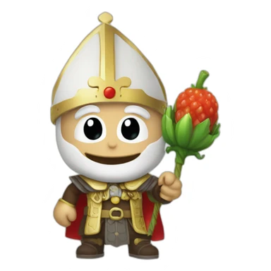 Popey avec un épinard sticker