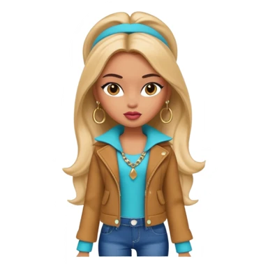 stylish bratz dollz sticker