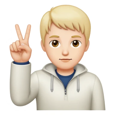 Bruh and middle finger  sticker