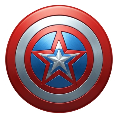 Captain America sheild sticker