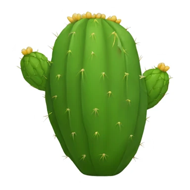 single flat Nopal without pot sticker