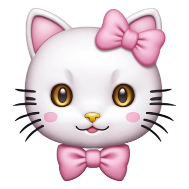 cute hello kitty cat sticker