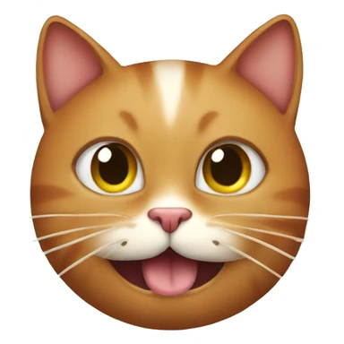 a cat that eats cinnamon sticker