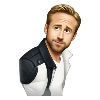 Ryan gosling kissing Ryan gosling sticker