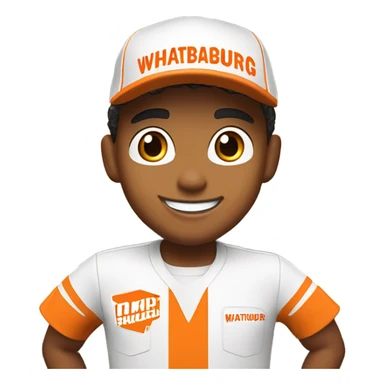Lightskin boy that work at whataburger sticker