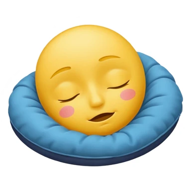 sleep emoji sticker