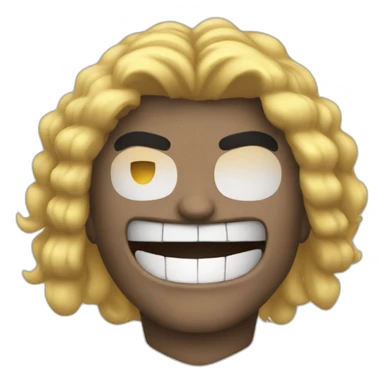 Happy birthday heavy metal sticker