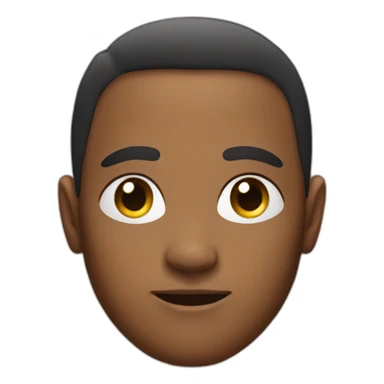 avatar aand with sparkling eyes sticker