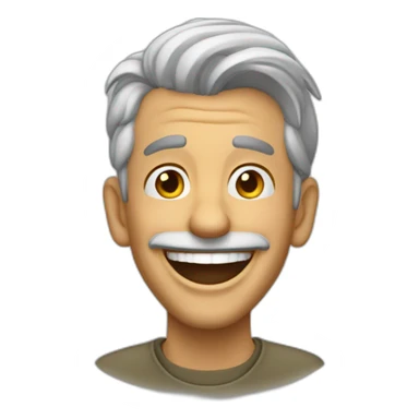 Antonio de Oliveira Salazar laughing sticker