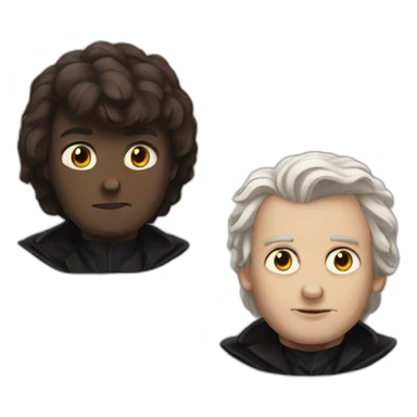 crowley good omens sticker