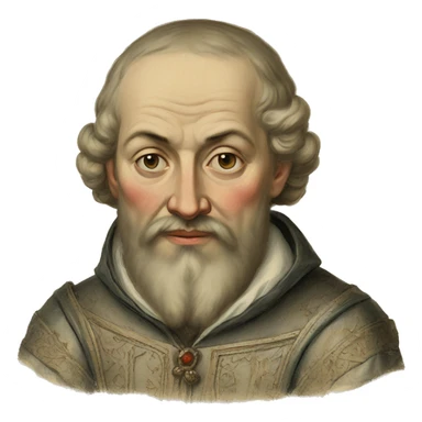 Russian man 16th century sticker