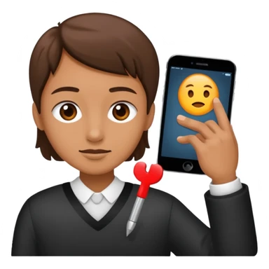 Dactylological language  sticker