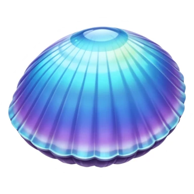 crystal clam sticker